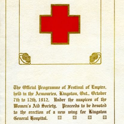 A copy of the Festival of Empire brochure from 1912