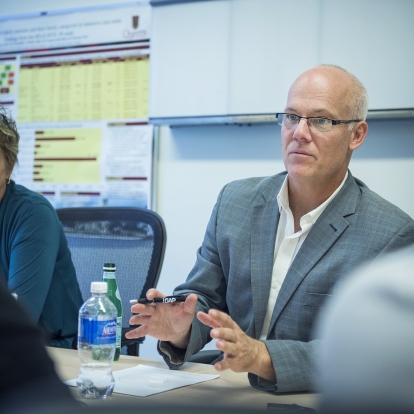 Dr. Daren Heyland speaking