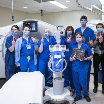 KHSC team with new CT motion injector