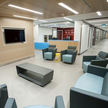 The Centre is a 10,000 square-foot space bringing together patients and researchers