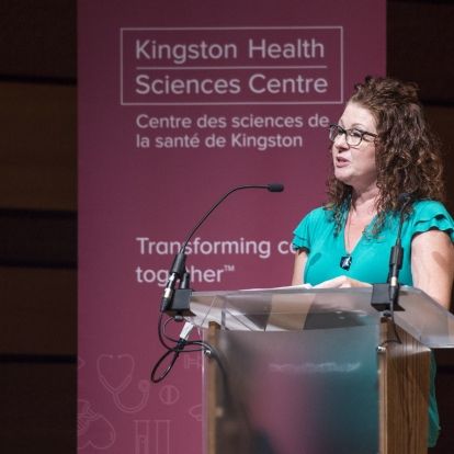 "You'll know in your heart what the right decision is for you and I want all women to be informed on the options that they have available to them," says Lisa, a patient who shared her journey to breast reconstruction with the audience.