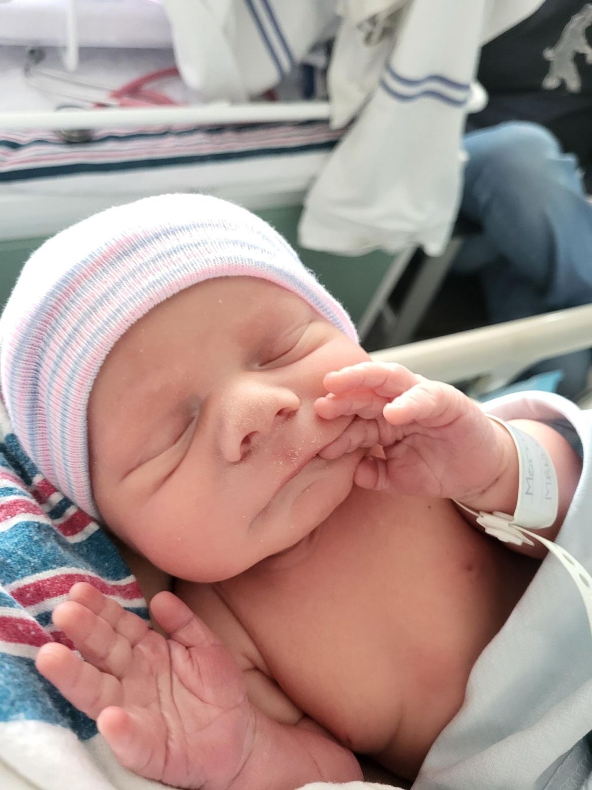 newborn baby in hospital