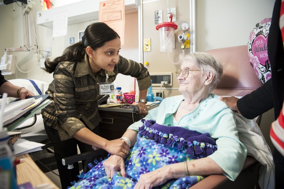 The patient and family are at the centre of everything we do.