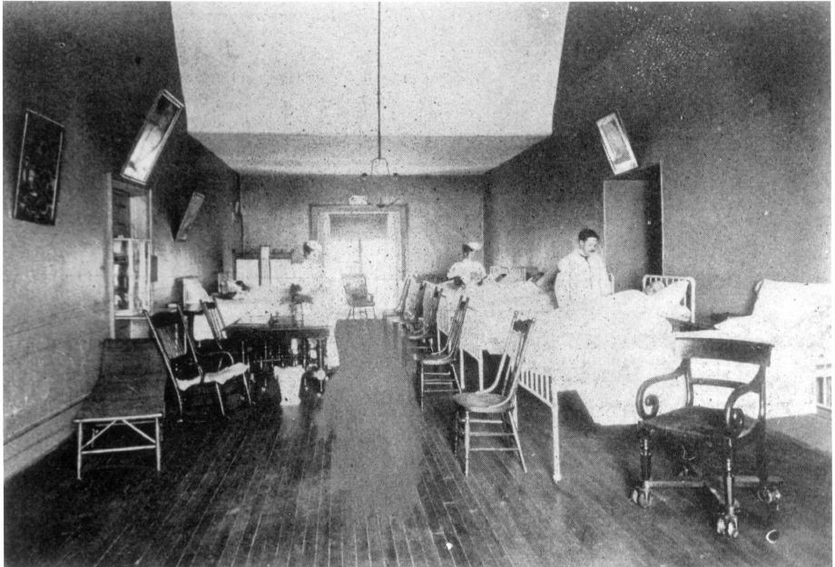 Public ward circa 1898