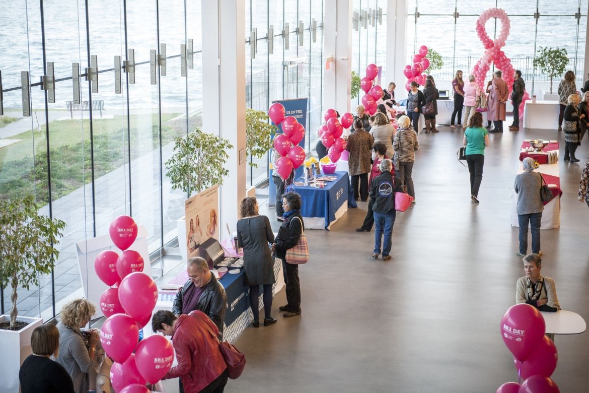 Exhibitor area for BRA Day 2017