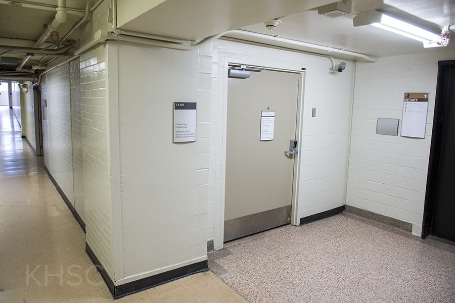 The entrance to the clinic is located on the first floor of our Dietary wing