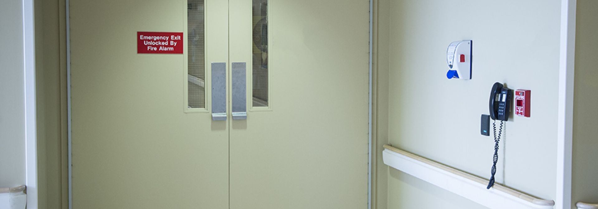 The entry to our pediatrics unit at KGH.