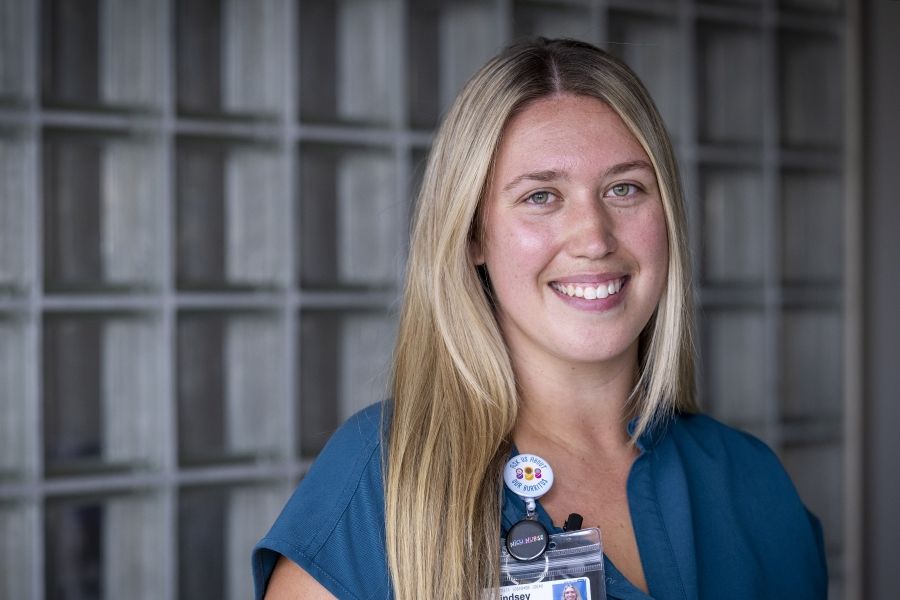 KHSC nurse Lindsey Kilgore