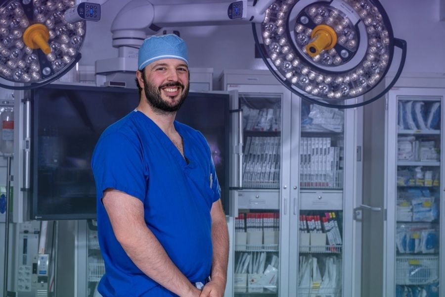 Perfusionist Zach Lister