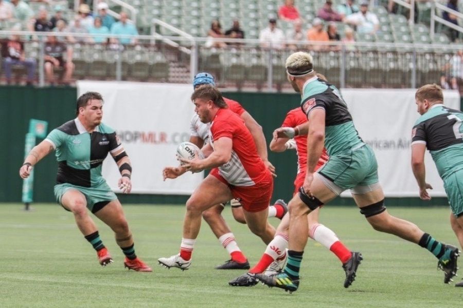 Emerson playing for the Utah Warriors